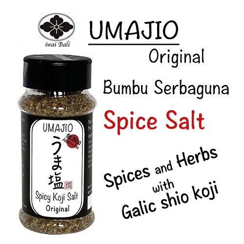 

Spice Salt, Garlic Shio Koji /UMAJIO ORIGNAL 50gr/Bumbu Serbaguna Garam Bawang Putih Shio Koji