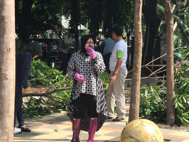 Pot Anyaman Rotan Sintetis D15 Cm Pot Tanaman