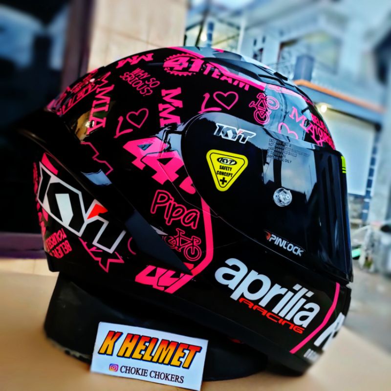 helm KYT Falcon repaint espagaro 2020