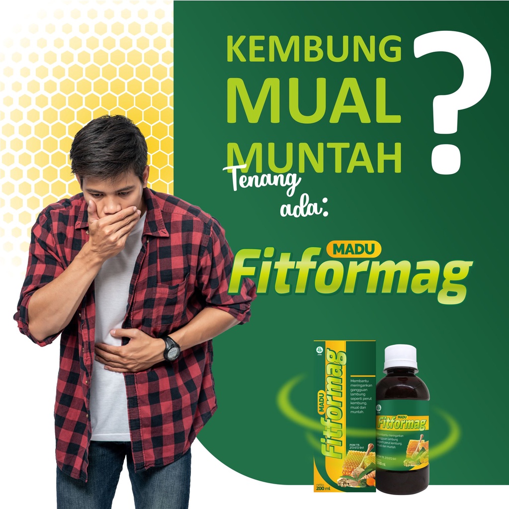 MADU FITFORMAG HERBAL UNTUK MAAG, MAG,  GERD, ASAM LAMBUNG DAN MASALAH PENCERNAAN