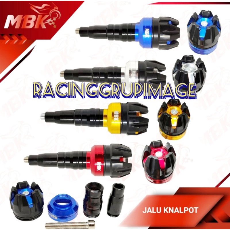 Jalu Knalpot cnc Variasi Frame Slider Jalu Pelindung Knalpot Nmax R15 Vixion Vario 125 150 Mio