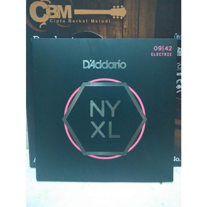 Strings Senar Gitar Elektrik 09 D'Addario Nyxl 0942 Original