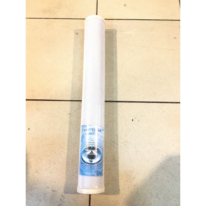 CTO 20” Filter Air Karbon Blok CTO 2 Inch KUALITAS BAGUS ORIGINAL