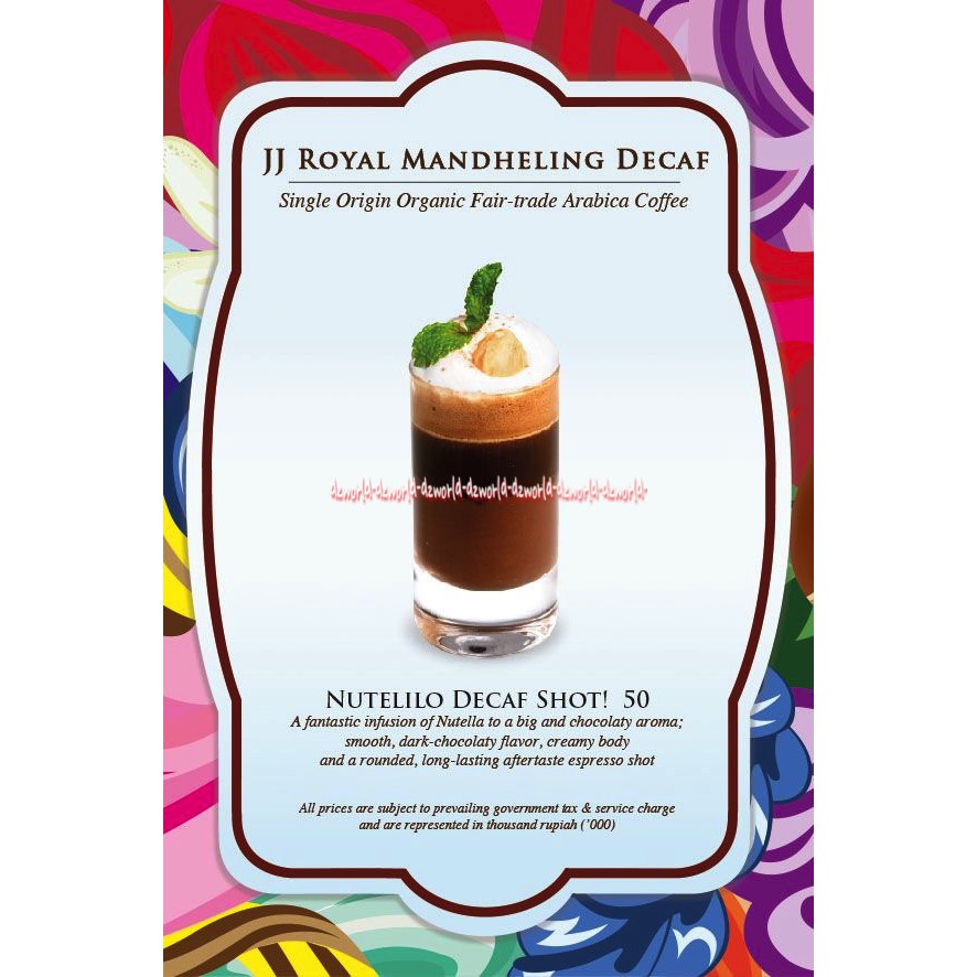 JJ Royal Mandheling Ground Coffe 200g Kopi Bubuk Murni Kemasan Kaleng Jjroyal Sumatera Mandaheling Mandeling