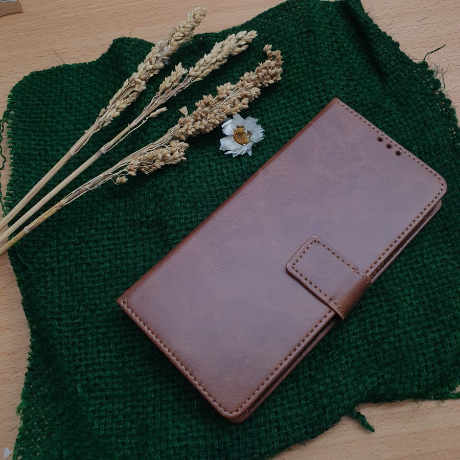 Flip Buku Kulit Case Samsung S6 Edge / S7 Edge /S8/S9/S10 Leather Casing Kancing