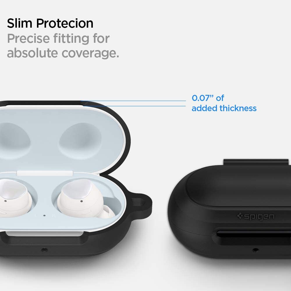 Case Samsung Galaxy Buds Plus 2020 / Buds 2019 Spigen Silicone Fit Full Cover Softcase Casing