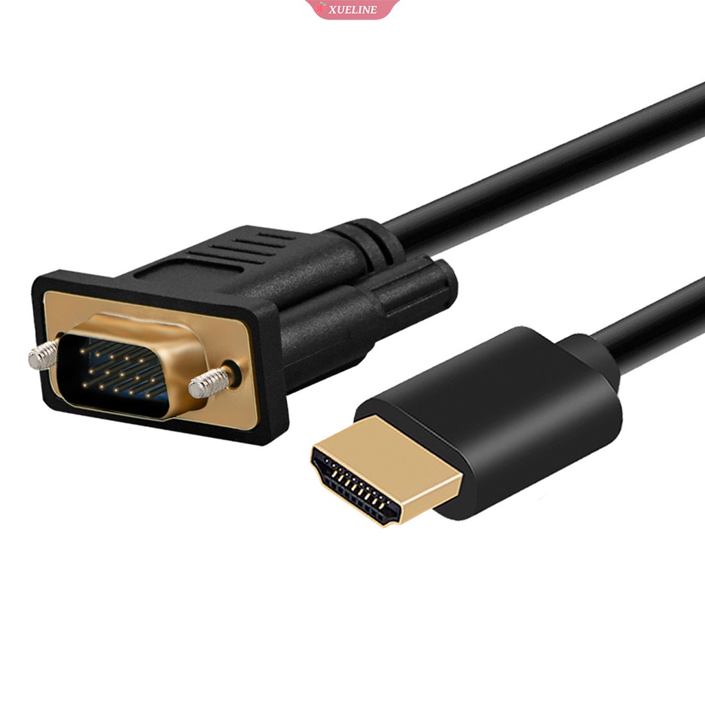 Kabel Adapter Hdmi To Vga Hd 1080p Kecepatan Tinggi Xueling