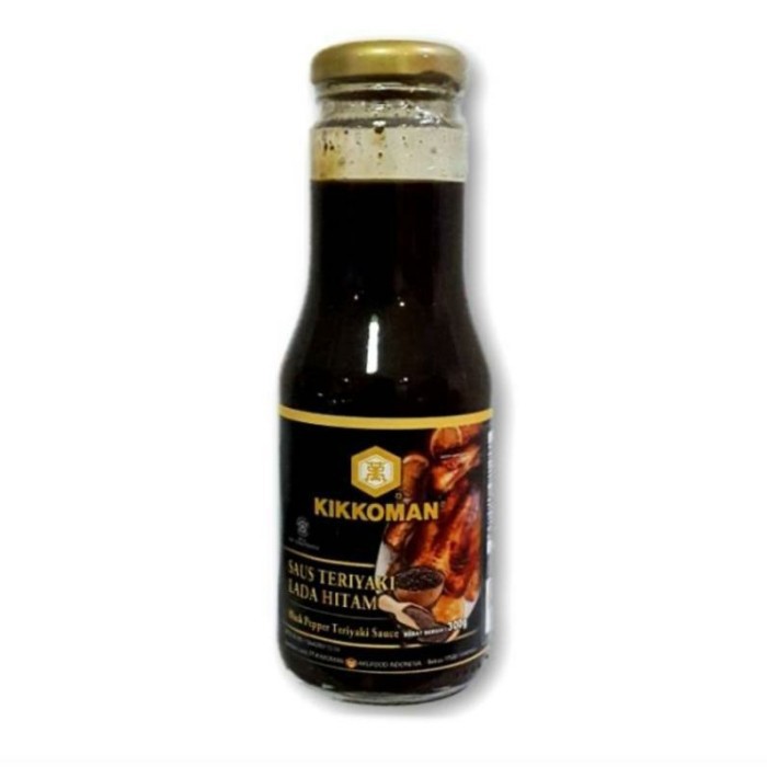 

KIKKOMAN BLACK PAPPER TERIYAKI SAUCE - SAUS TERIYAKI LADA HITAM 300 Gr