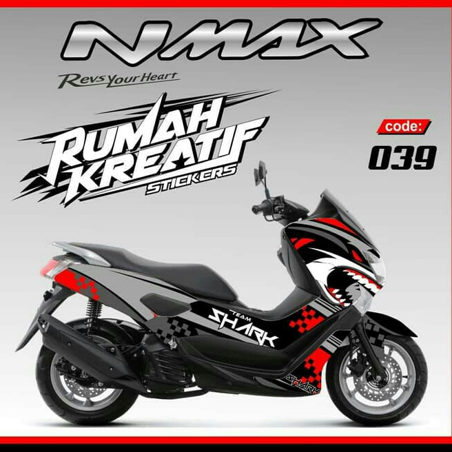 Download Pola Stiker Motor Nmax Zumimylittlejourney