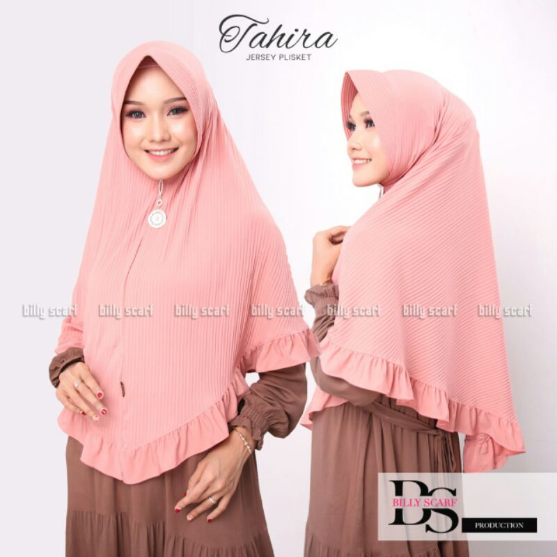 Jilbab Bergo Plisket Jersey Simpel Tahira Ori Billy-6