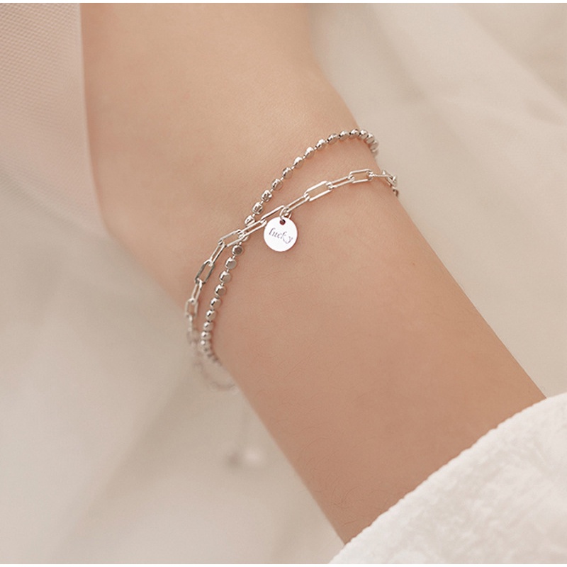 Gelang GL38 Tembaga Lapis S925 Premium Fashion Wanita Gelang Unik Lucu Keren Bagus Banget /Deluna/ BS