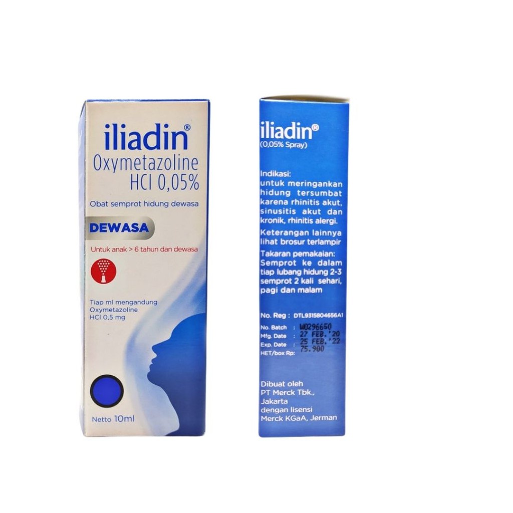 ILIADIN SPRAY - Obat Rhinitis / Sinus Hidung Tersumbat - LIFEPACK-1