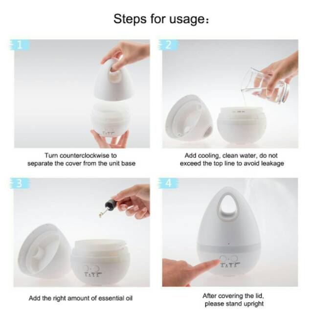 AROMA DIFFUSER EGG - 200 ML