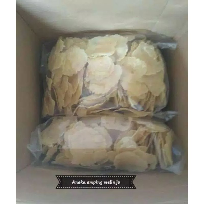

EMPING MELINJO 100%ASLI 1 kg