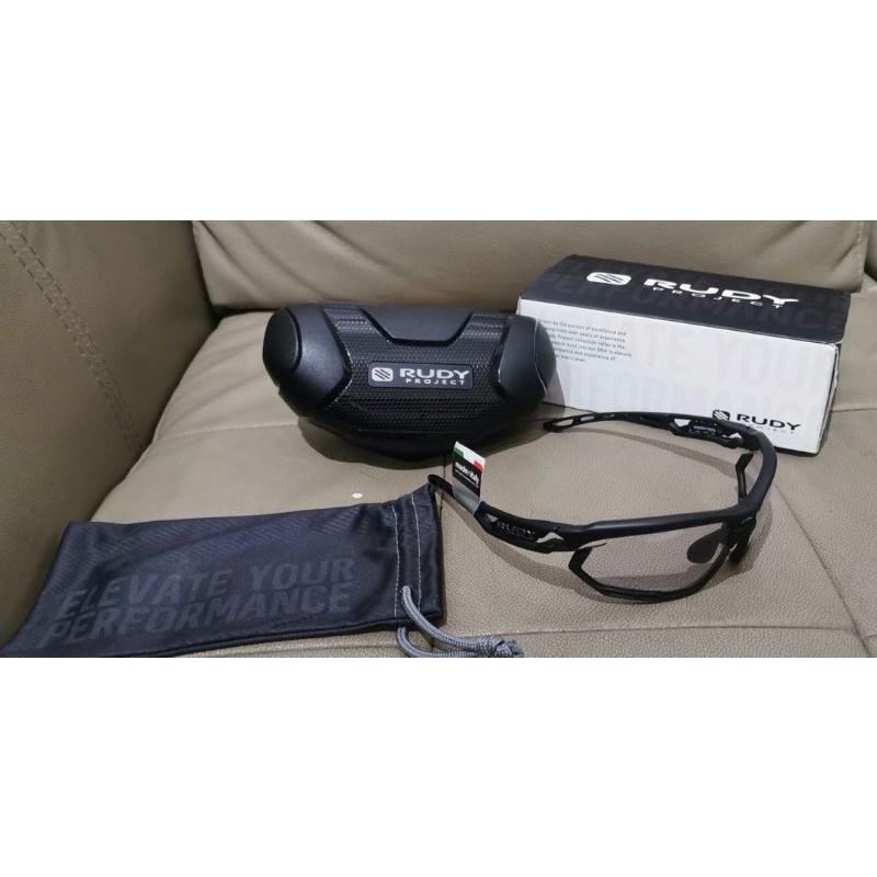 Dijual Kacamata Sepeda Roadbike Rudy Project Fotonyx Black Photocromic ORIGINAL