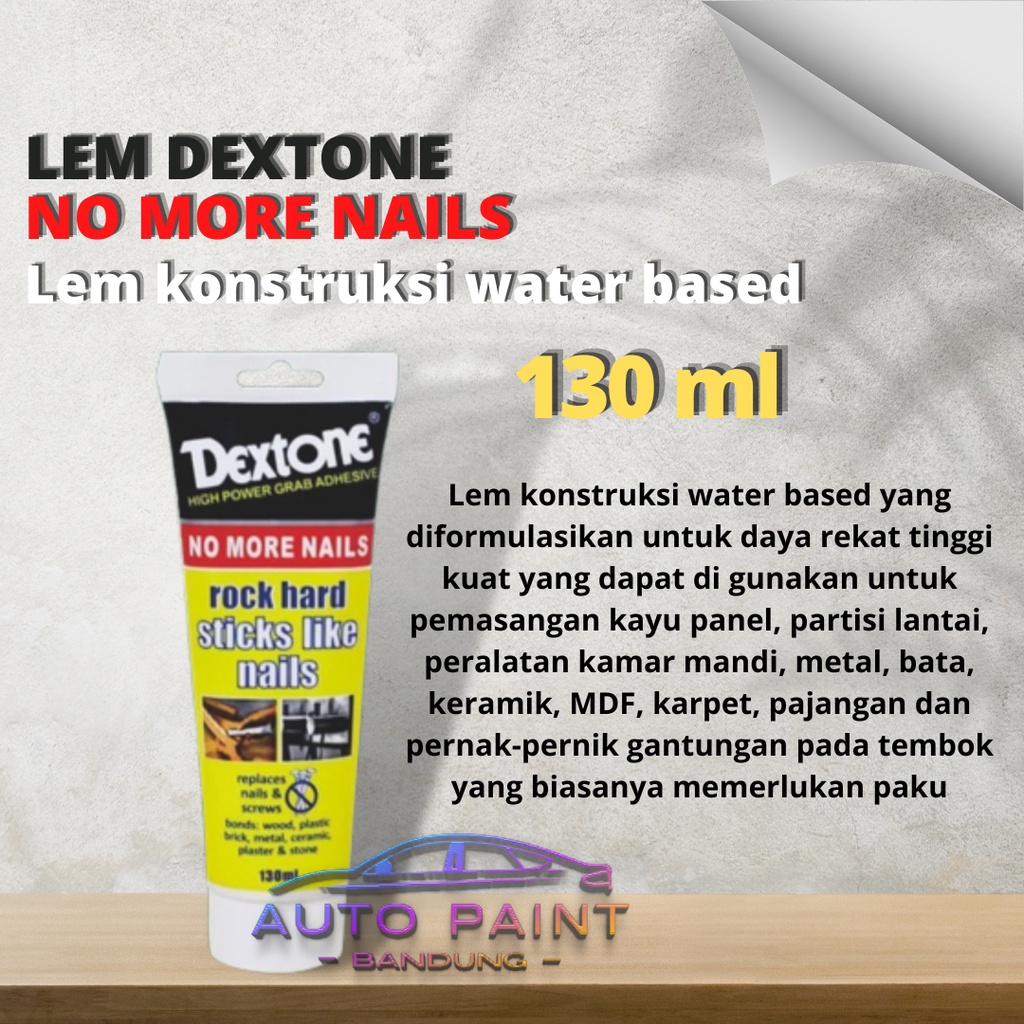 

LEM DEXTONE NO MORE NAILS LEM ANTI PAKU - 130 ML
