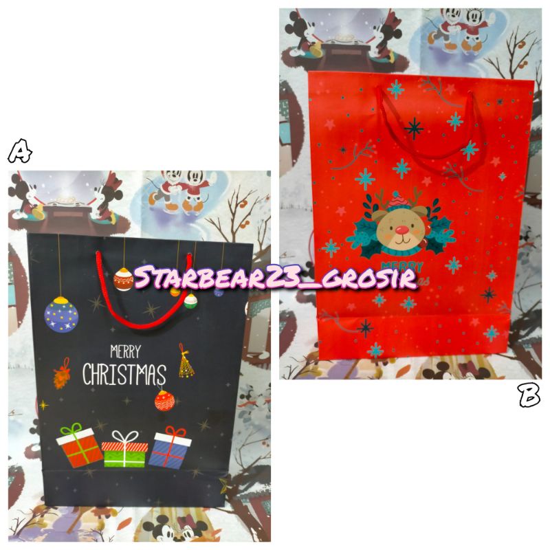 

Paperbag Doff Deer Christmas