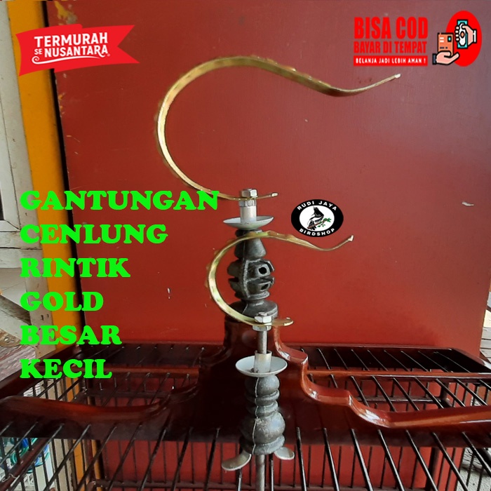 GANTUNGAN CANTOLAN CENLUNG MOTIF RINTIK DAN PION PLASTIK SANGKAR KANDANG BURUNG KOTAK KACER PLECI