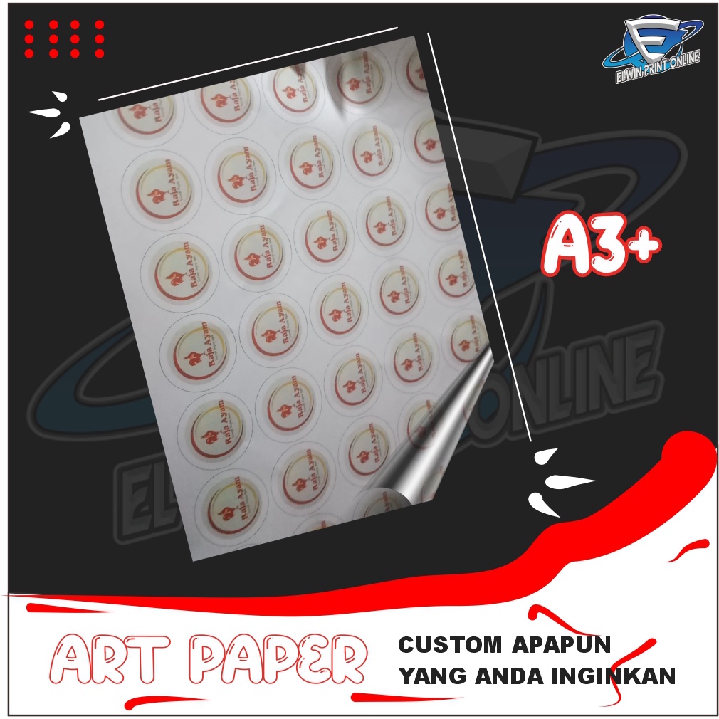 

cetak Print A3+ artpaper 150gsm 260gsm (tanpa minimal order)