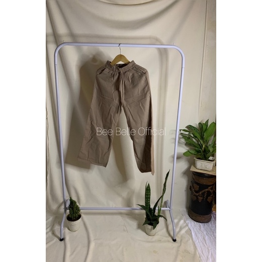 Gea Cullote | Kulot Wanita Linen Rami | Kulot Highwaist