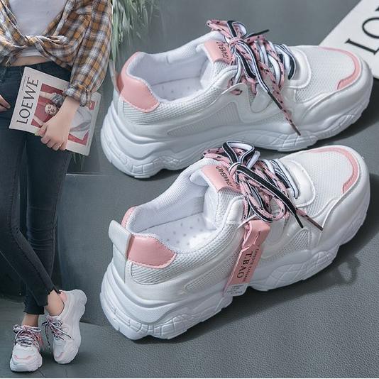 KODE 351 TBIG [COD] Sepatu Sneakers Import Ulzzang U-Bali / Tbao Sepatu Korea Style Wanita Fashion T