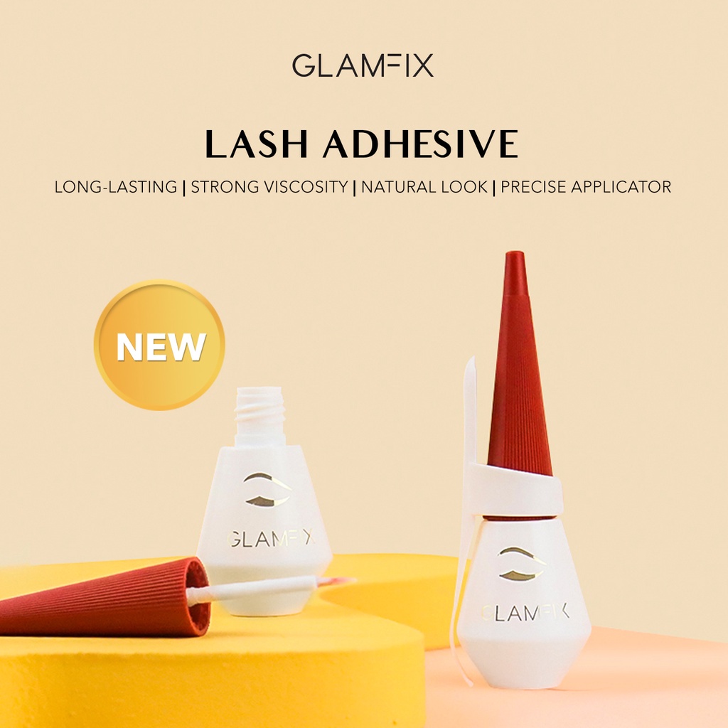 GLAMFIX 24h Natural Lash Adhesive | Lem Bulu Mata 12ml