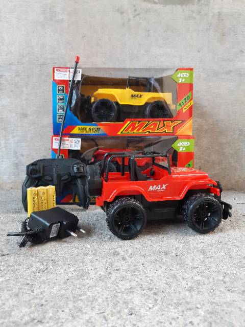 RC CAR JEEP EDUKASI MAINAN MOBIL REMOTE CONTROL ANAK EDUKATIF OFFROAD