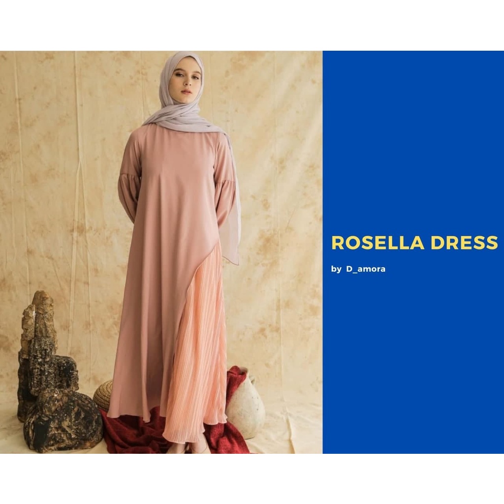 ROSELLA DRESS Ukuran S by D'AMORA