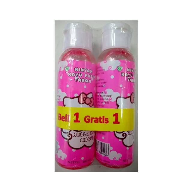 Tanqa Minyak Kayu Putih Karakter Hello Kitty 50ML / 100ml (Buy 1 Get 1)