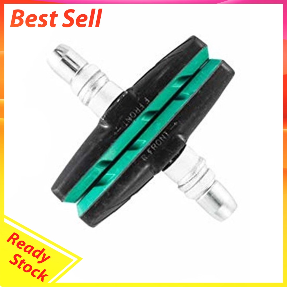 1 Pair Mountain Road Bicycle V-Brake Pads Bike Rubber Brake Holder Blocks