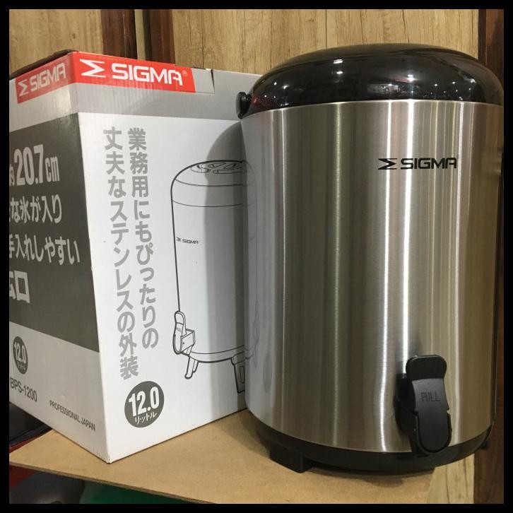 Promo Sigma Termos 12 L Jumbo Dispenser Air Jepang Cafe Kopi Teh