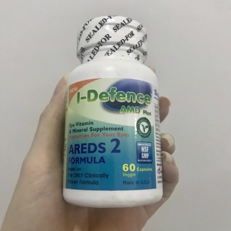 I-Defence amd plus Age Macular Degeneration AREDs 2 Formula (60 Capsules)
