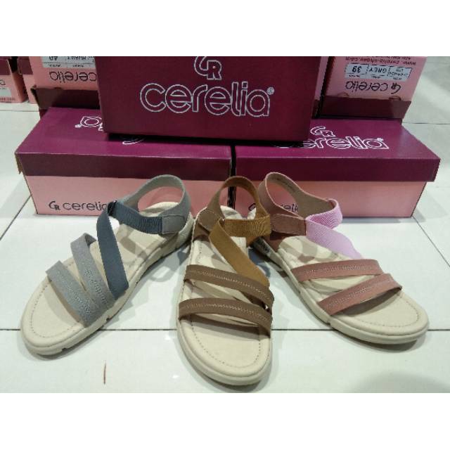 SANDAL TALI KARET CERELIA ( MATAHARI )