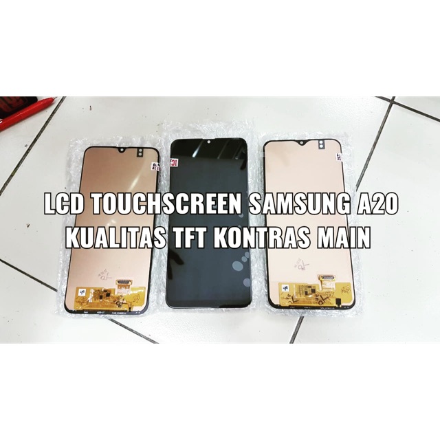 Lcd Touchscreen Samsung A20 / A205 / A205F Kontras