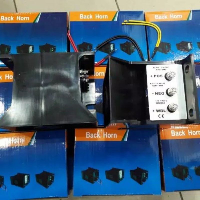 alarm mundur 3suara terbaik 12/24v mobil truk elf anti air