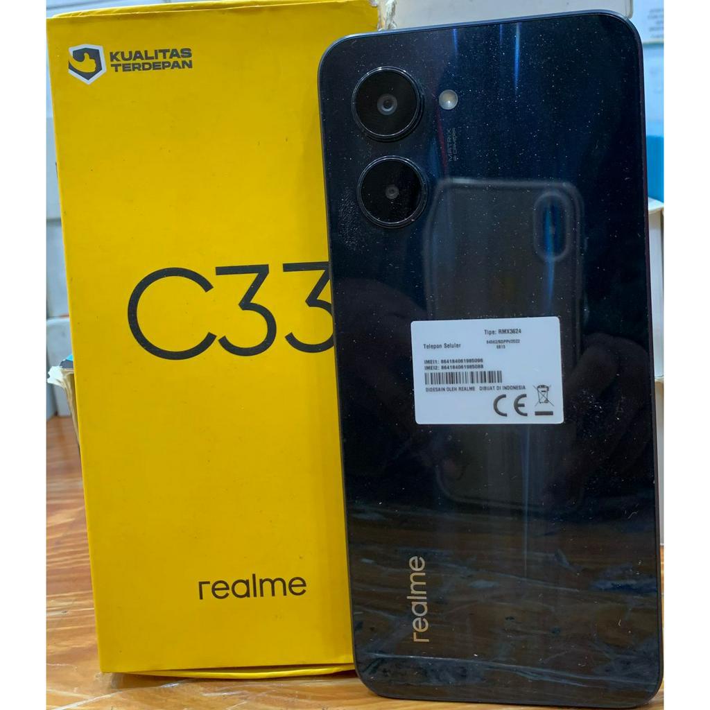 Realme C33 RAM 3 ROM 32 (SECOND)