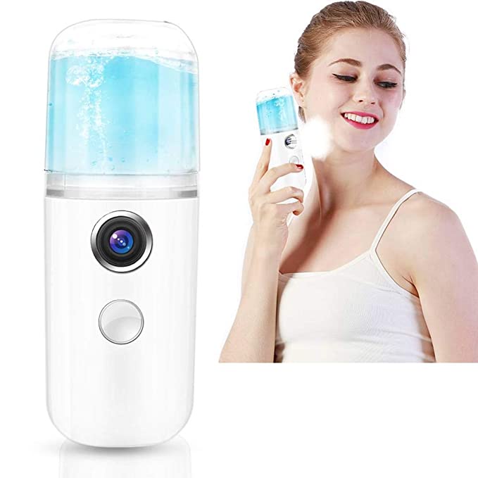 Nano Mist Sprayer Mini Portable Usb/ Sprai Wajah/Atomization Mr Face Facial Moisturizer Sprai