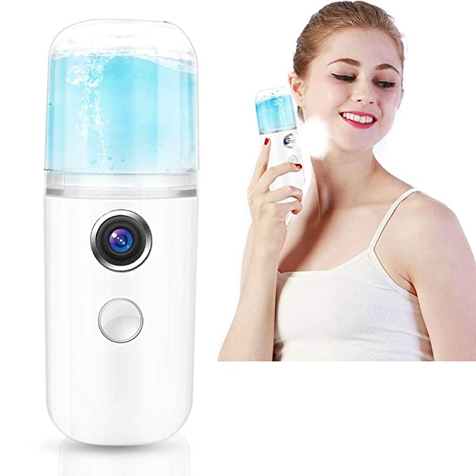 Nano Mist Sprayer Mini Portable Usb/ Sprai Wajah/Atomization Mr Face Facial Moisturizer Sprai