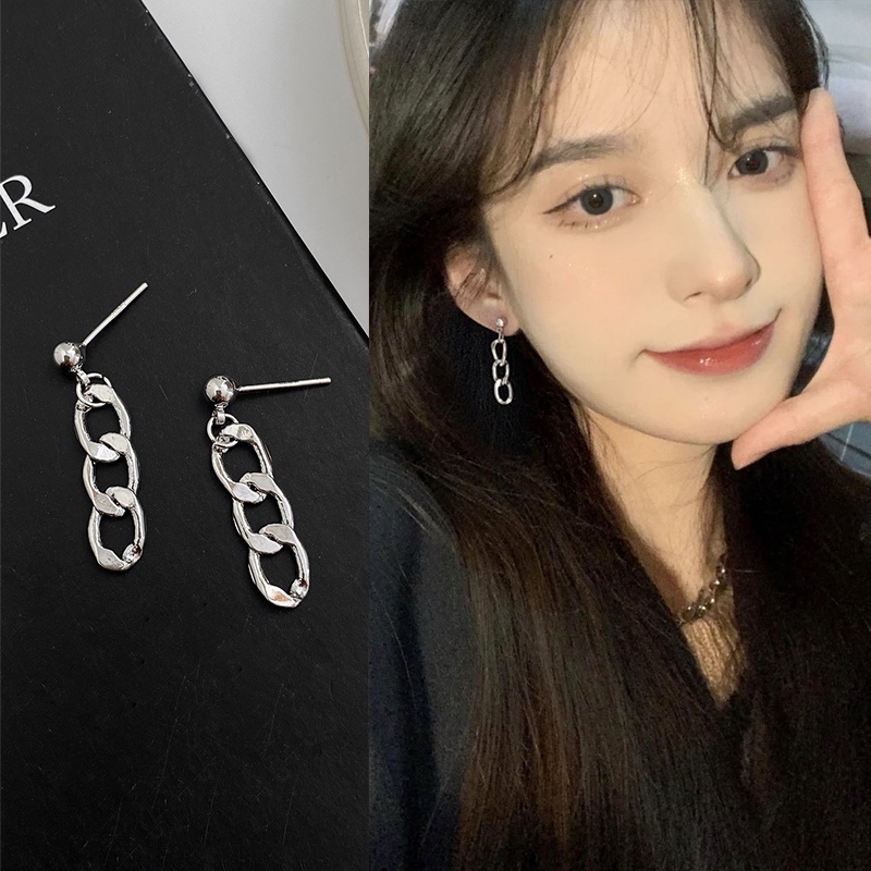 We Flower Trendy Chic Geometric Stud Earrings for Women Girls Korean Fashion Ear Jewelry