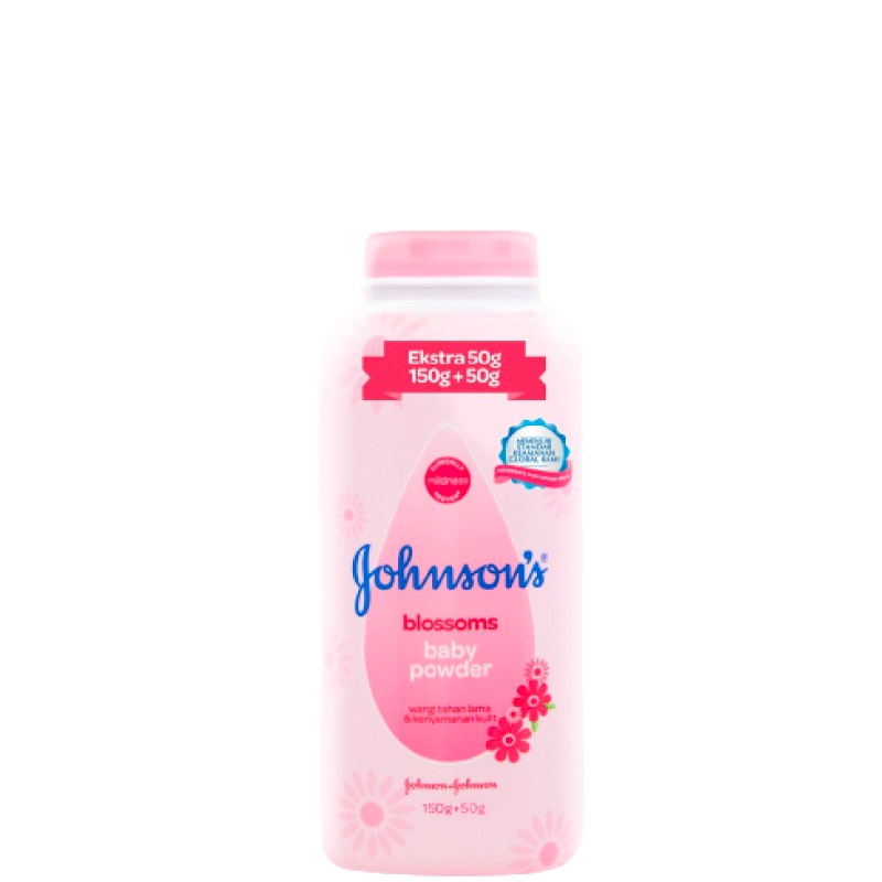 Jual JOHNSON'S Blossoms Baby Powder Bedak Bayi Extra Fill 200 Gr ...