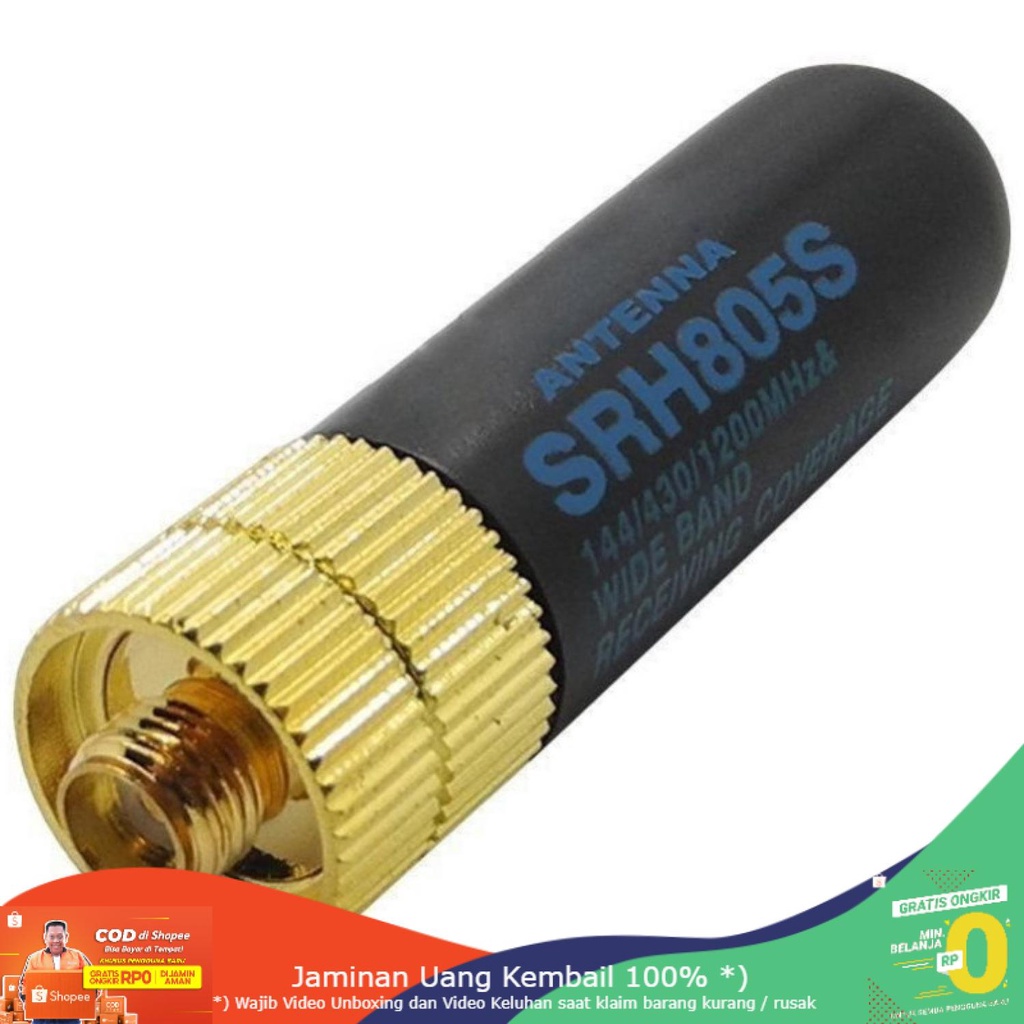 (BISA COD) RVOSTR  Antena Dual Band for BF-UV5R UV5RE UV-82 888s UFO-1