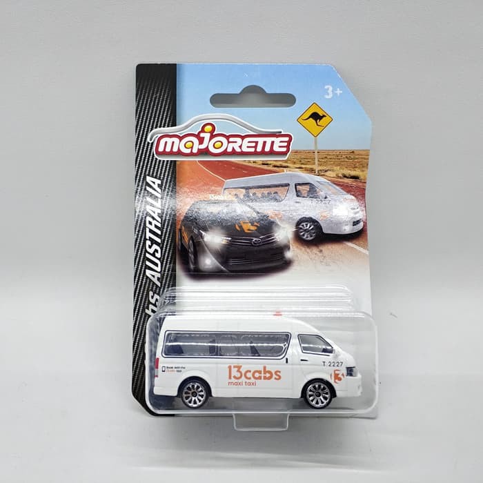 Diecast Majorette Toyota Hiace Taxi