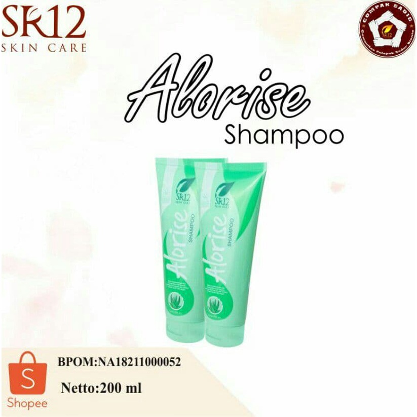 Hair Care Alorise Shampoo/shampoo lidah buaya/rambut rontok/SR12