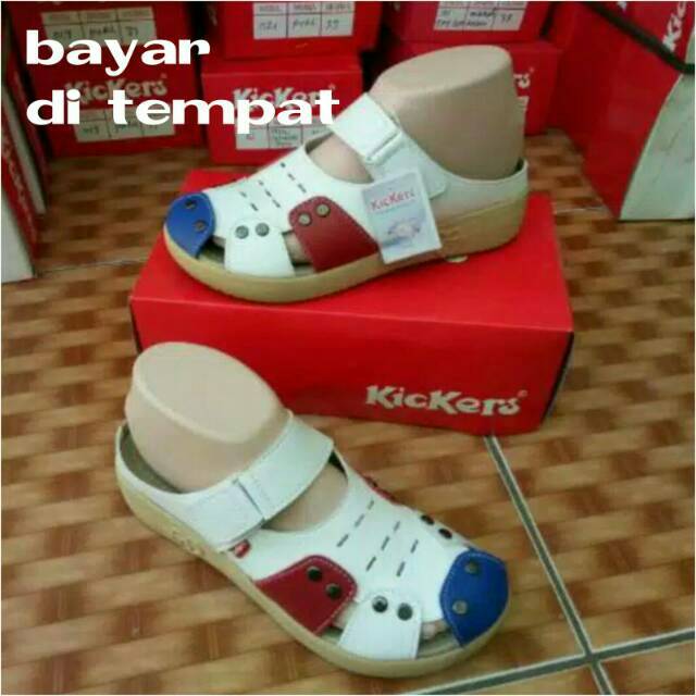 Sendal selop heels wanita tan 04