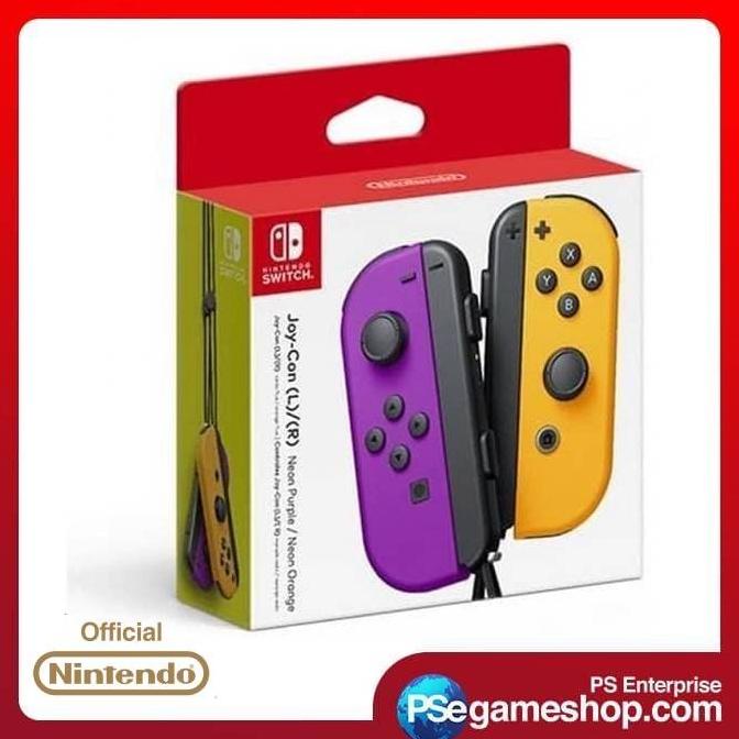 

BISA BAYAR DITEMPAT Nintendo Switch Joy Con (Neon Purple/Neon Orange) NOTE: *Refund atau retur tidak
