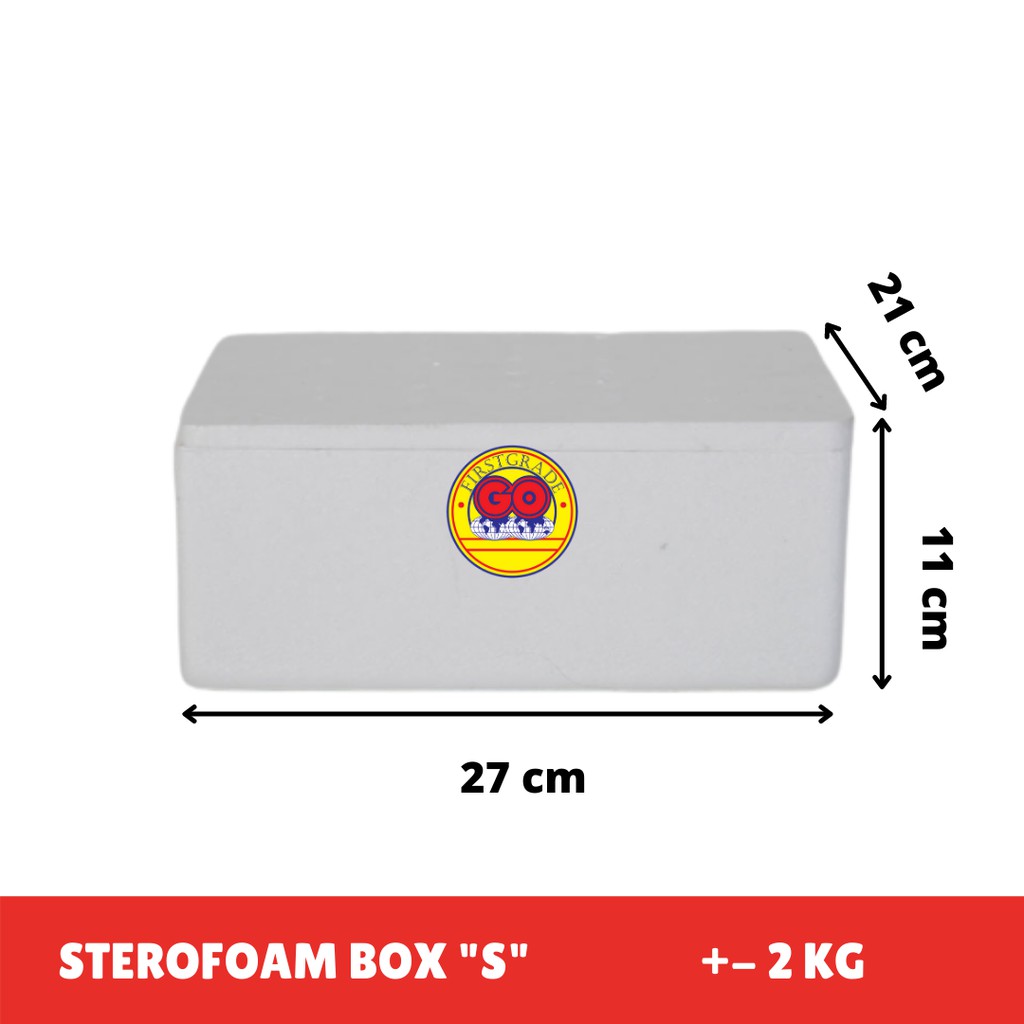 Spylee Sterofoam Box Small 2Kg Free Ice Gel