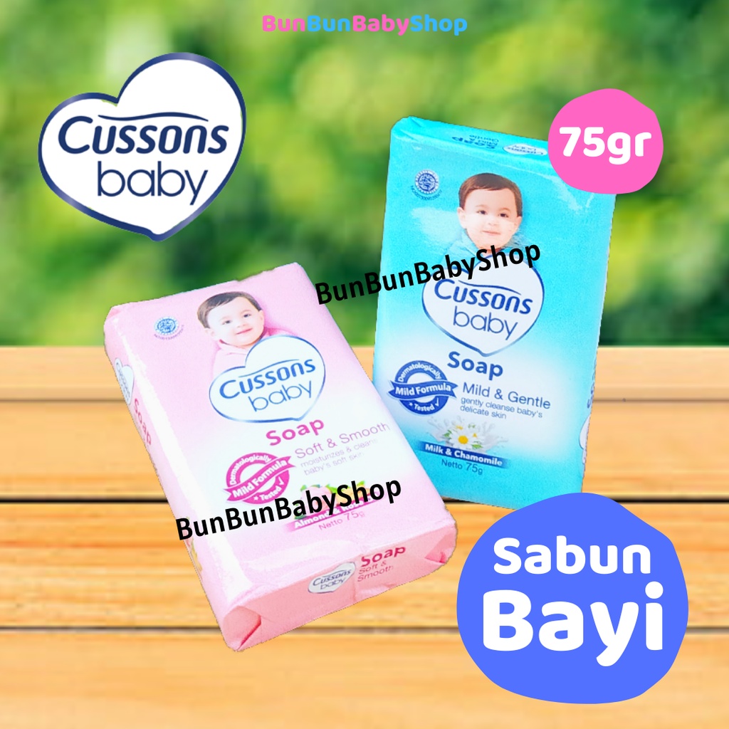 Sabun Bayi Cussons Baru Lahir Batang Baby New Born Batangan Perlengkapan Mandi Murah Bunbunbabyshop