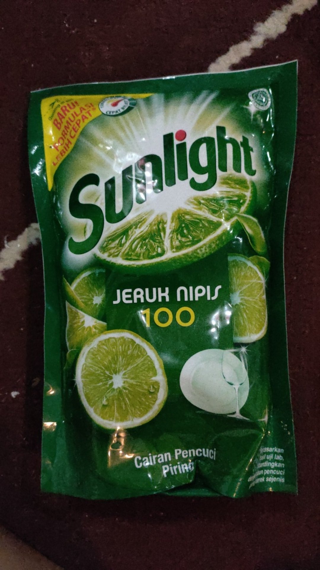 Sunlight Jeruk Nipis 210 Ml 400 Ml 755 Ml & 1600 Ml