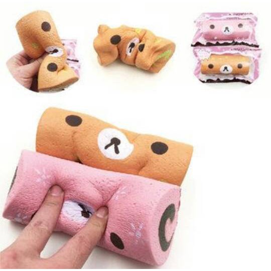 

Soft And SlowRise SquishyFun Kawaii Swiss Roll