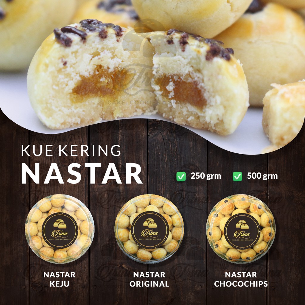 

Kue Kering Lebaran Trina Cookies ( 250 gram / 500 gram )